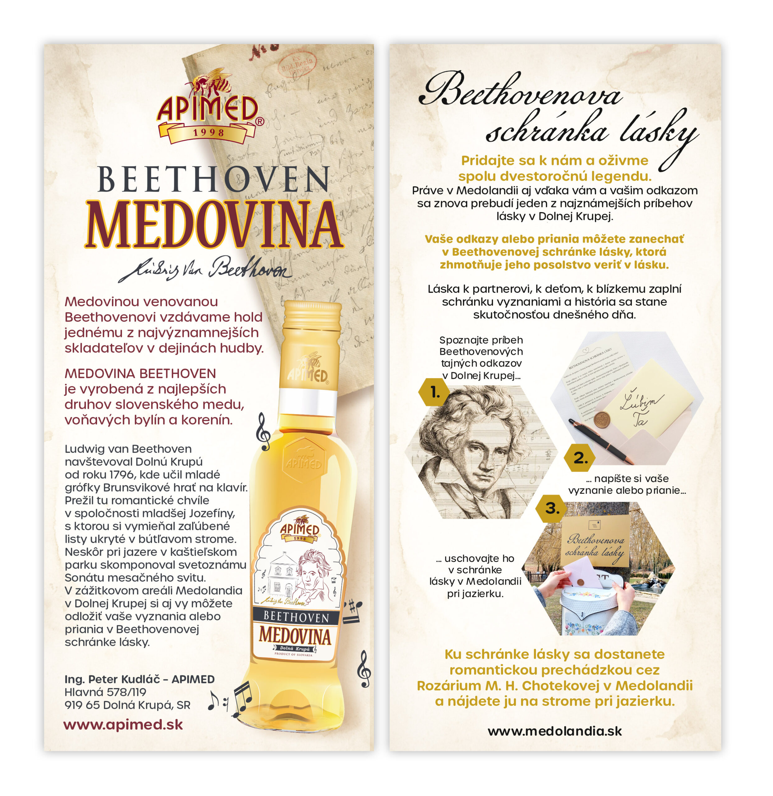 Medovina BEETHOVEN 0,18 l – Obrázok 2