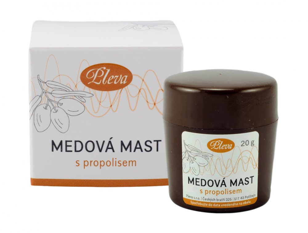 Medová masť s propolisom
