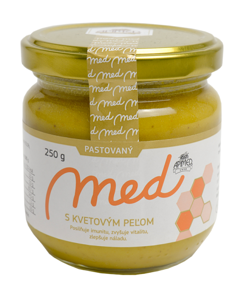 Med s kvetovým peľom 250 g