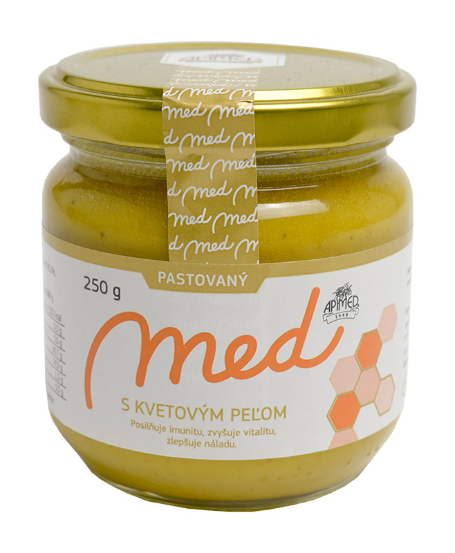 Med s kvetovým peľom 250 g